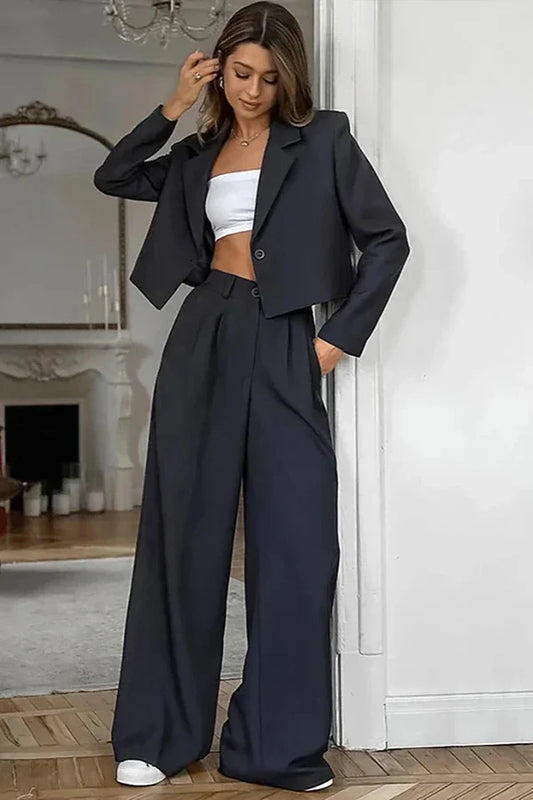 Amora™ Completo Pantalone da Ufficio Tinta Unita