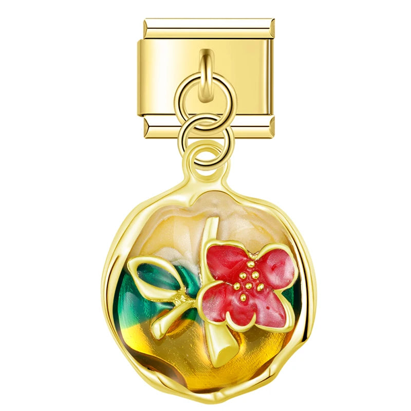 Romantic Flower Charm