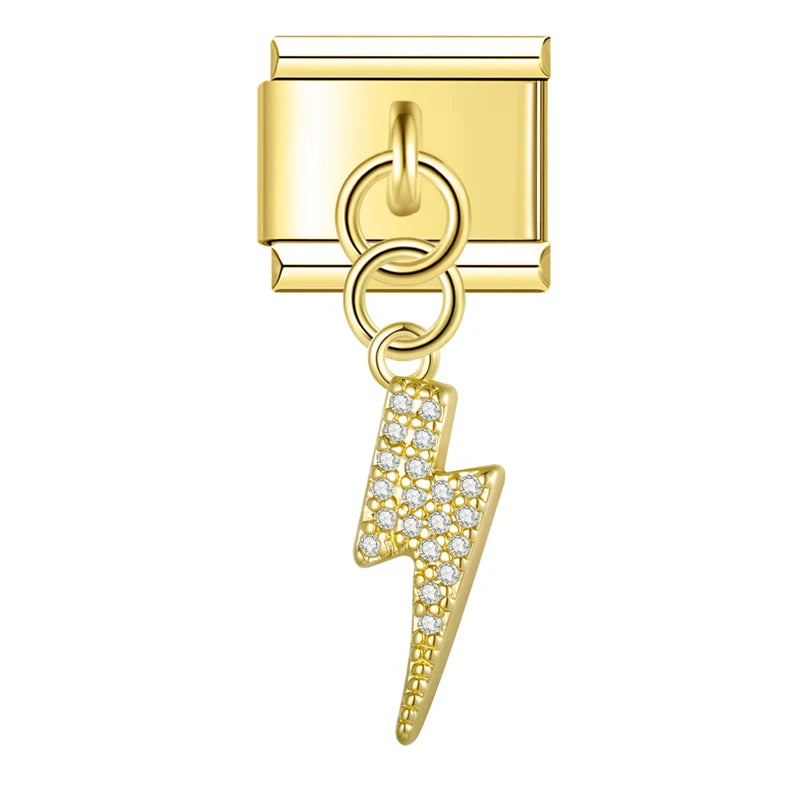Lightning Charm Gold