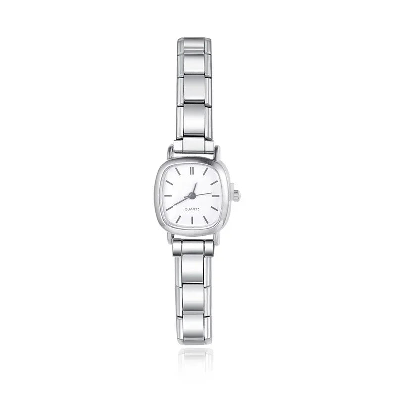Square Watch White