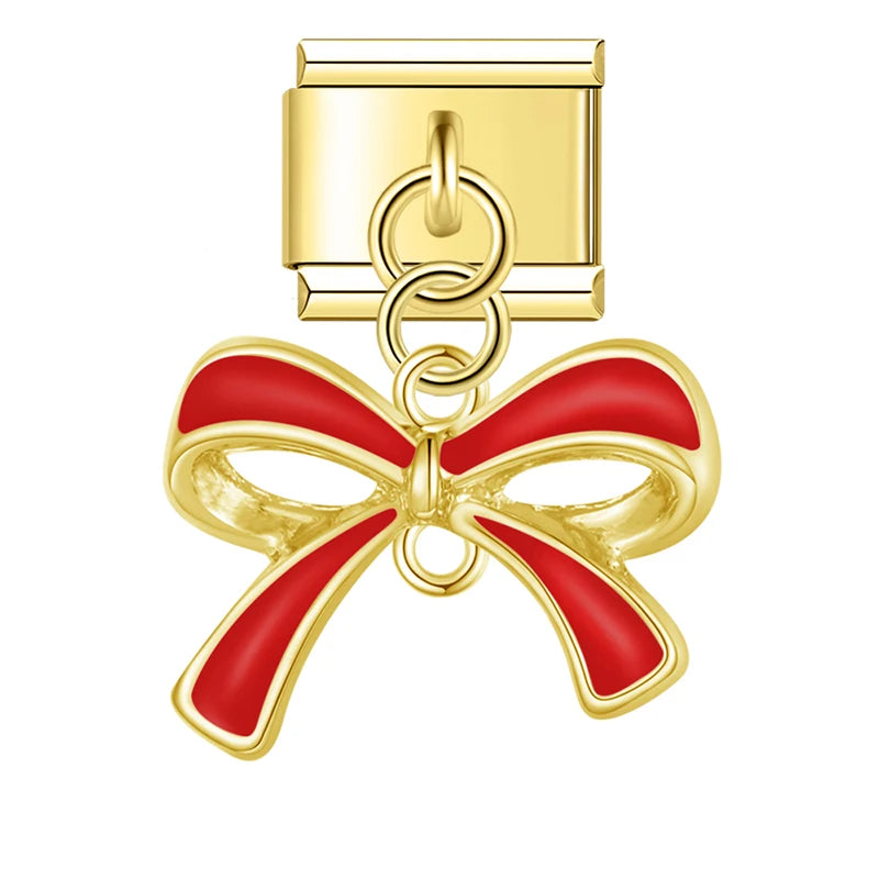 Bowknot Charm Gold
