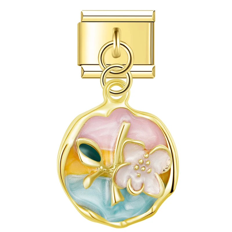 Romantic Flower Charm