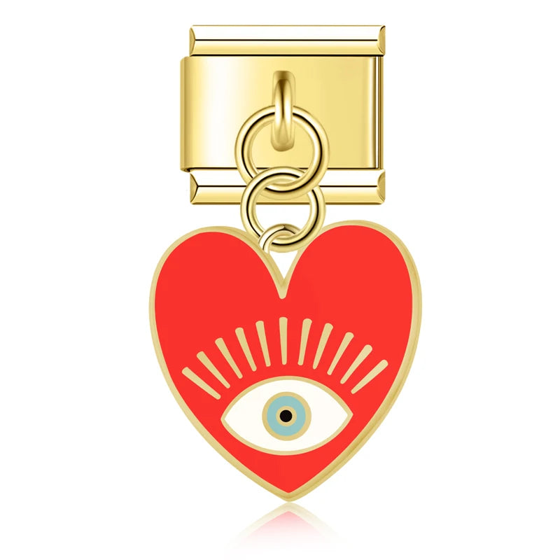 Heart Eye Charm