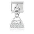 Handbag Charm Silver