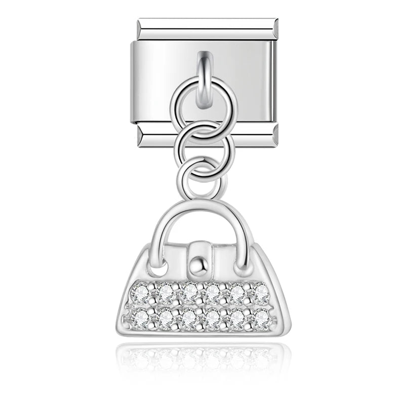 Handbag Charm Silver