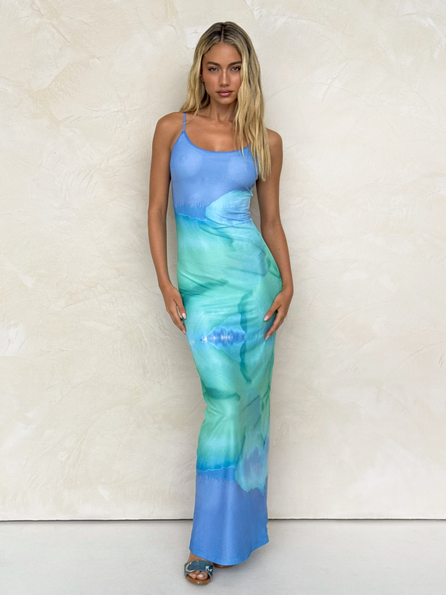 Abito Maxi Ardon - Ibisco Blu