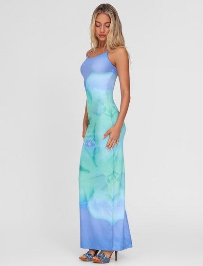 Abito Maxi Ardon - Ibisco Blu