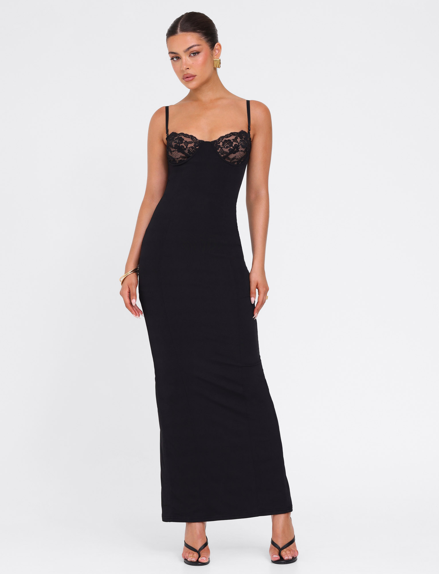 Abito Maxi Allura - Nero