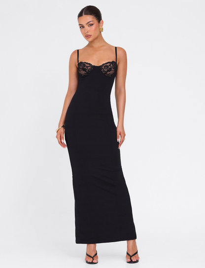Abito Maxi Allura - Nero