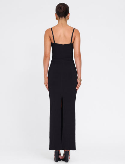 Abito Maxi Allura - Nero