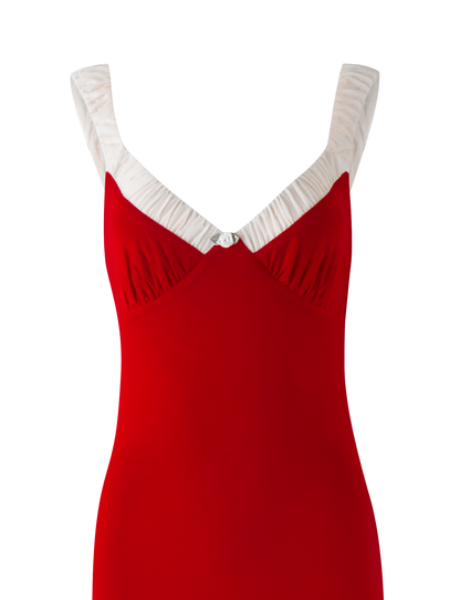 Abito Maxi Amaran - Rosso