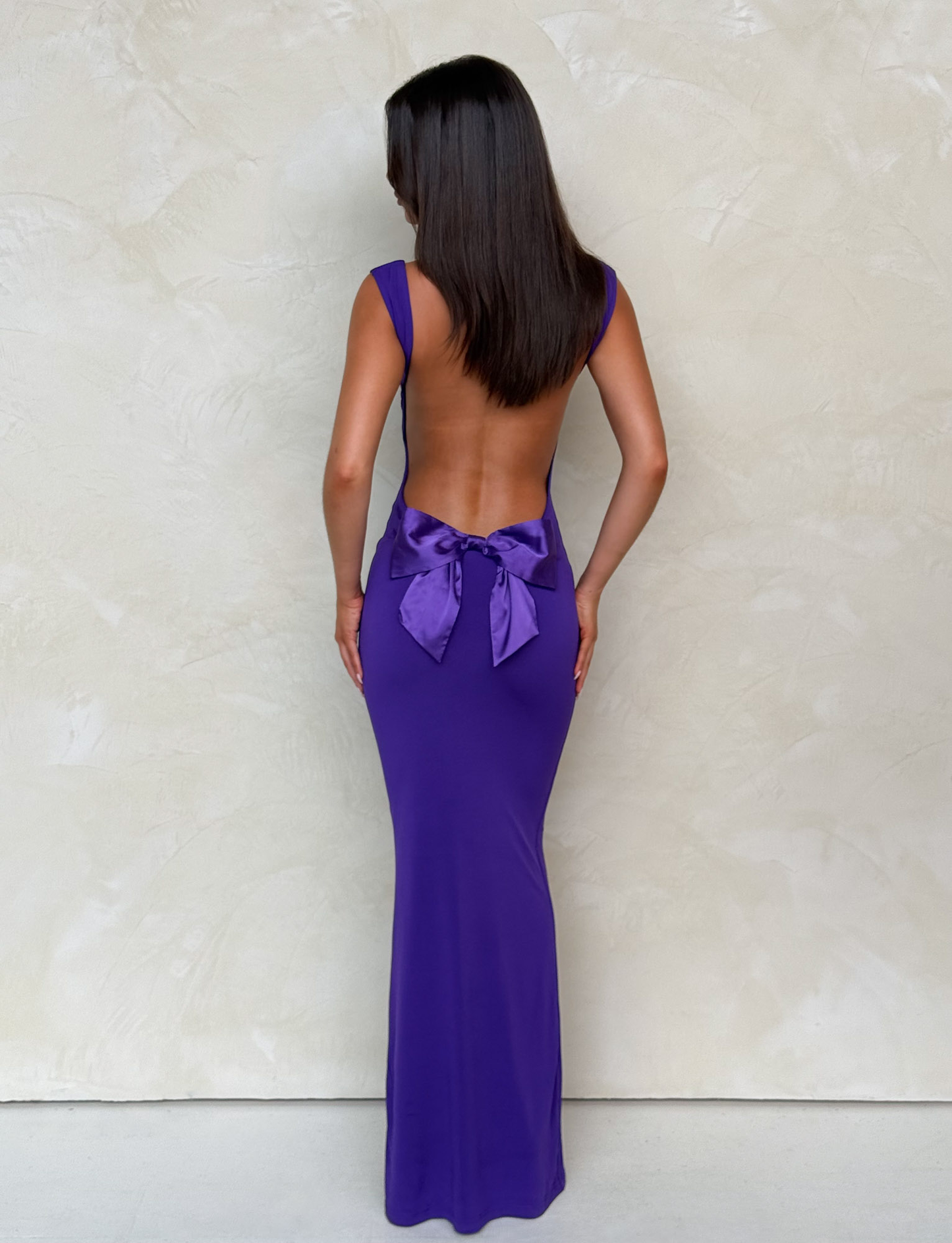 Abito Maxi Zita - Viola