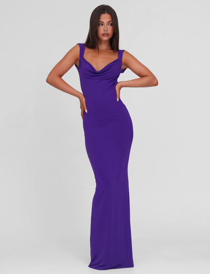 Abito Maxi Zita - Viola
