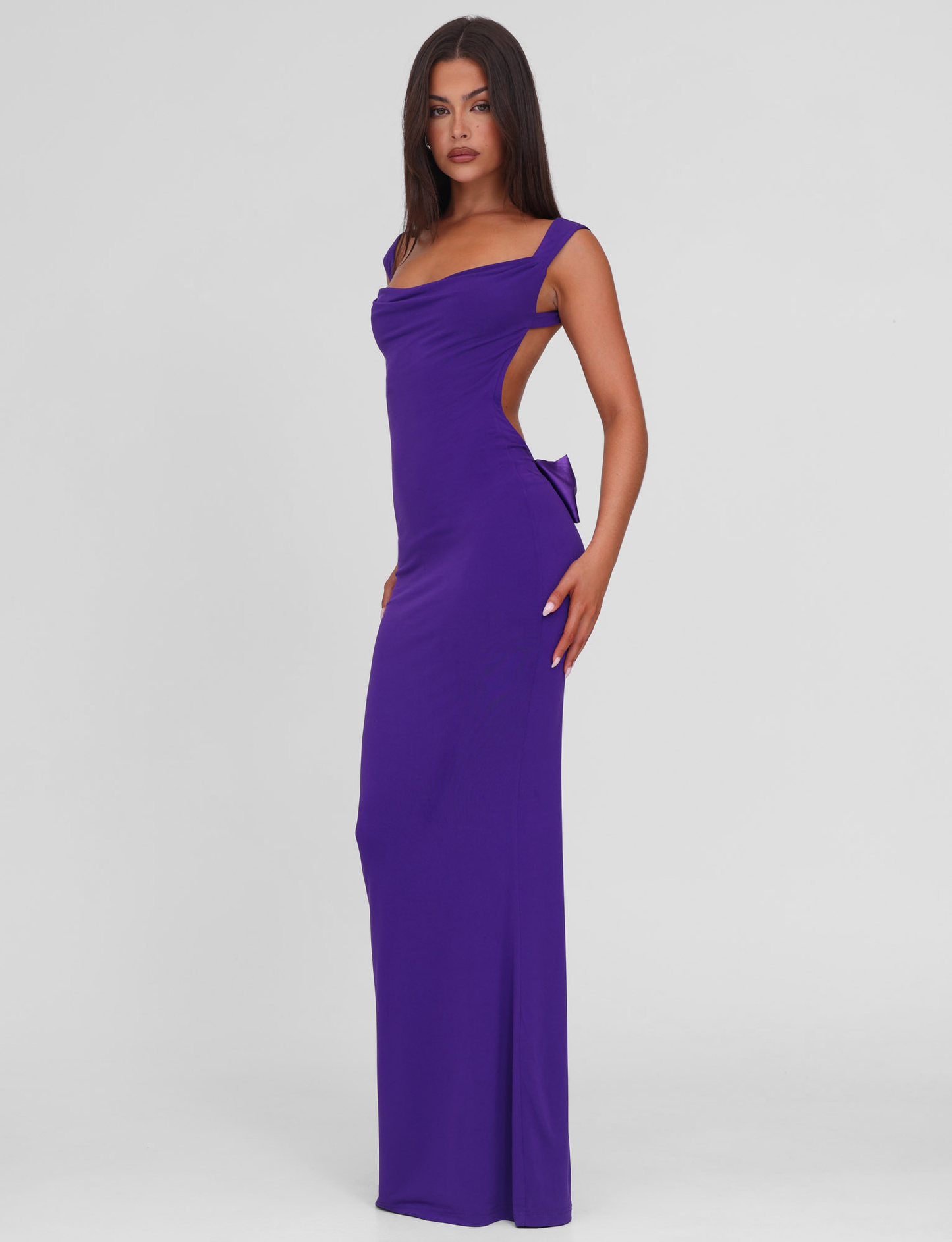 Abito Maxi Zita - Viola