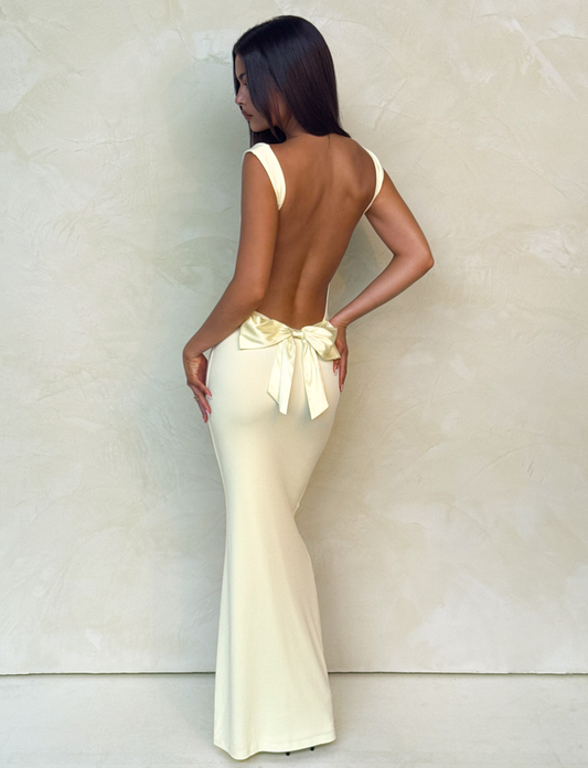 Abito Maxi Zita - Limone