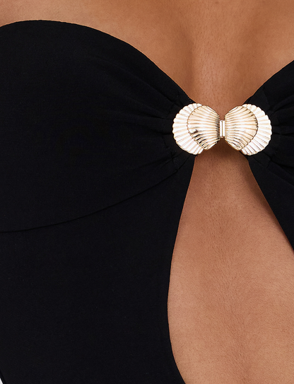 Abito Maxi Cecily - Nero