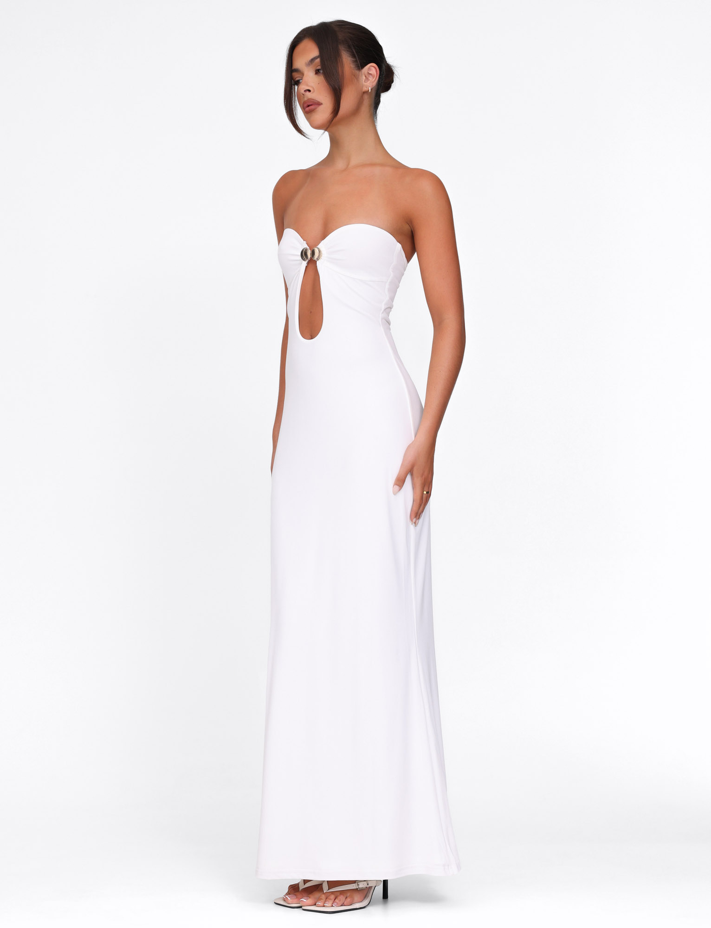 Abito Maxi Cecily - Bianco