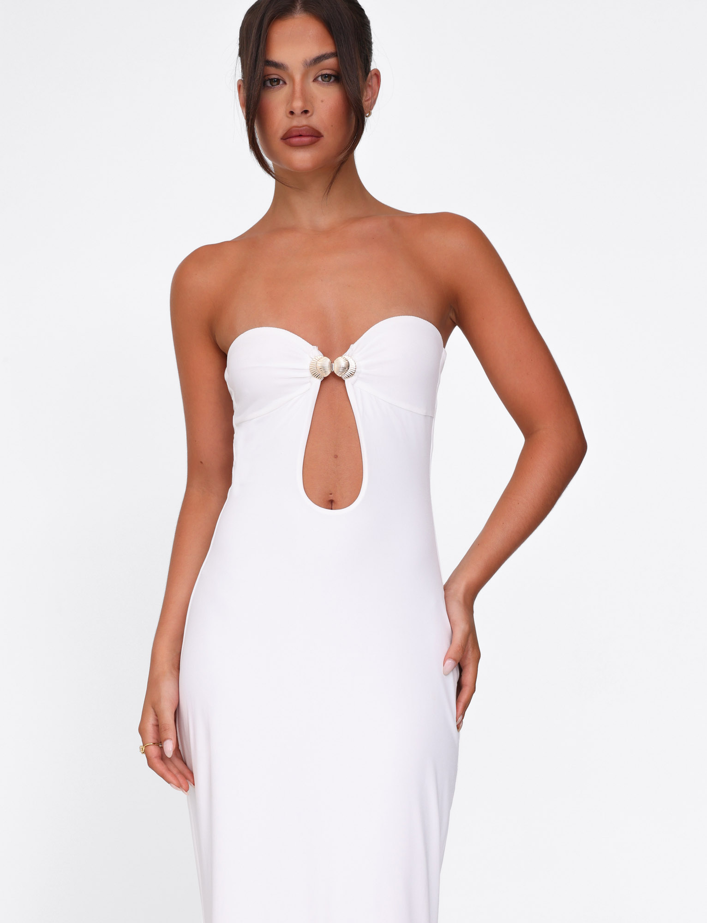 Abito Maxi Cecily - Bianco