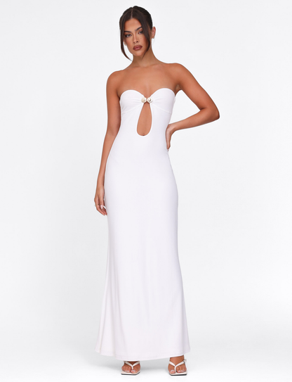 Abito Maxi Cecily - Bianco