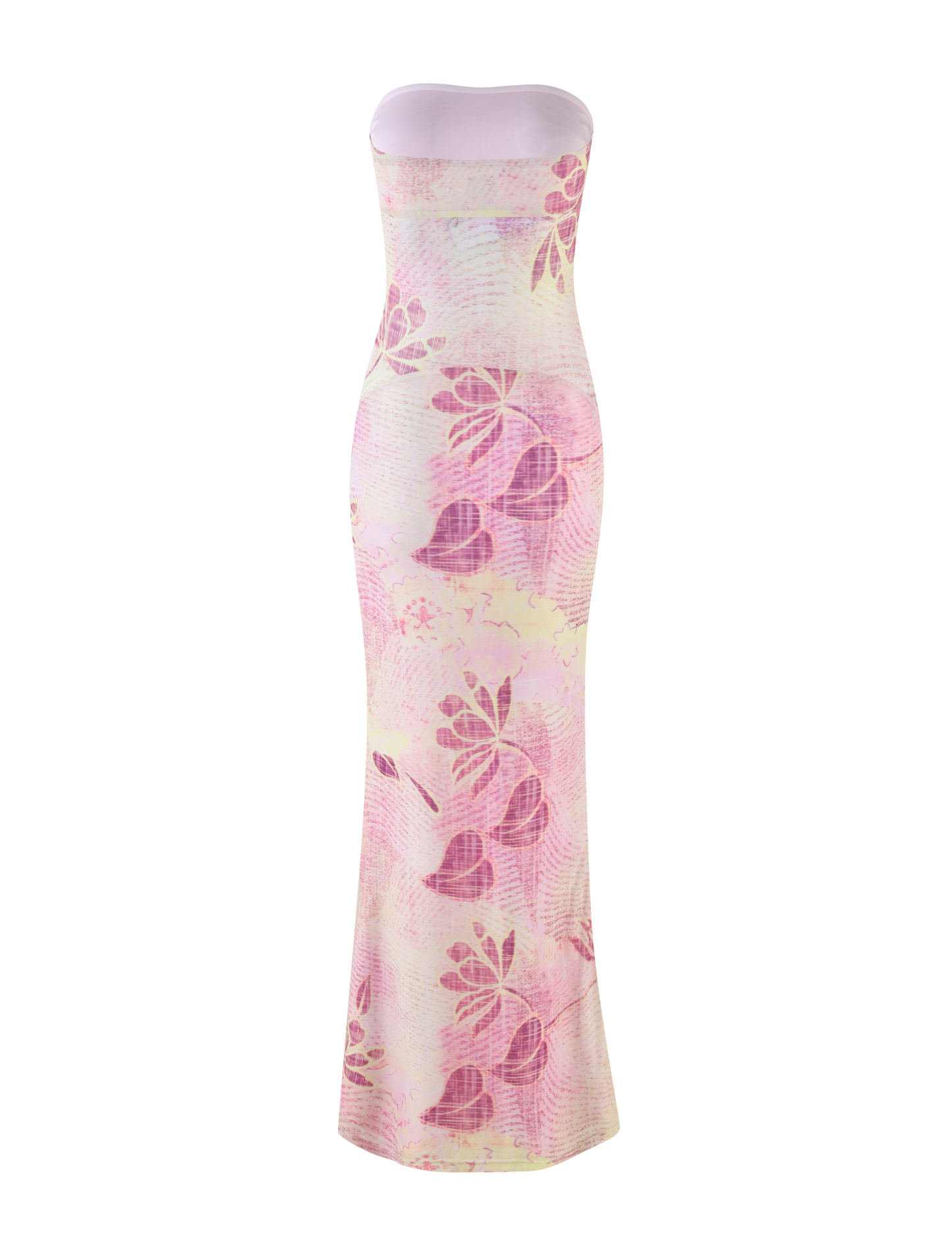 Abito Morgan Mesh - Rosa
