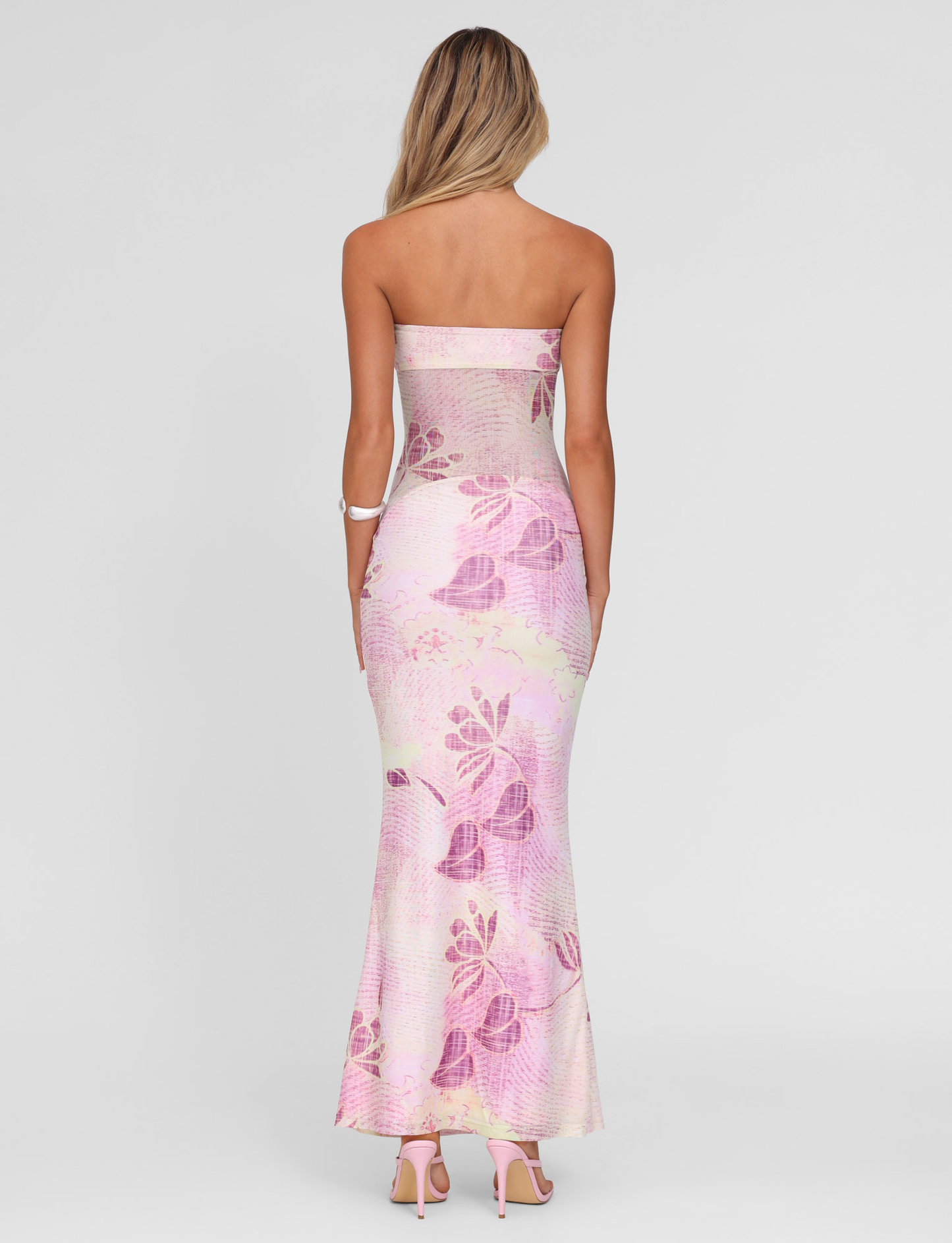Abito Morgan Mesh - Rosa