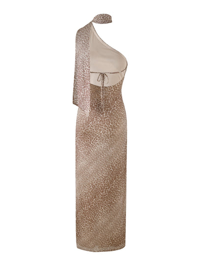 Abito Maxi Allira - Leopardo