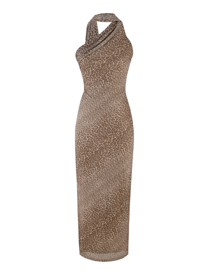 Abito Maxi Allira - Leopardo