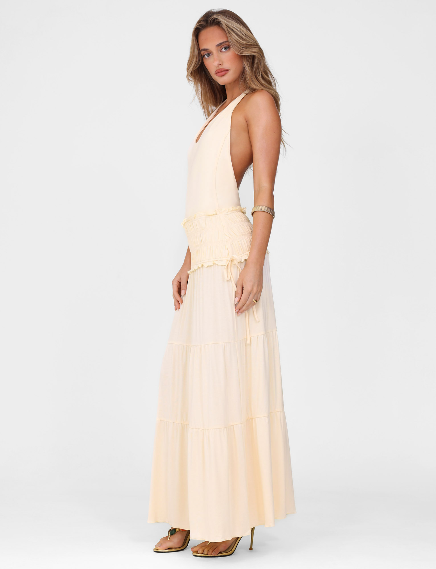 Abito Halter Denali - Osso