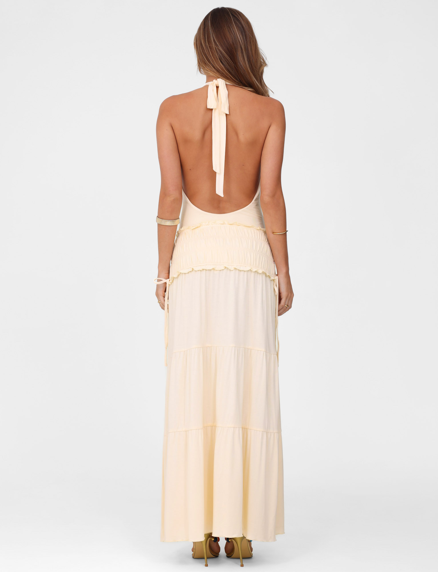 Abito Halter Denali - Osso