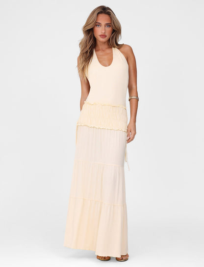 Abito Halter Denali - Osso