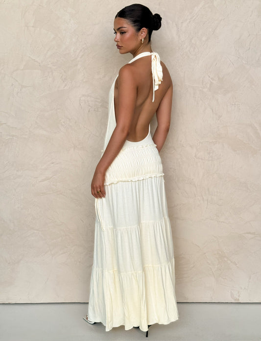 Abito Halter Denali - Osso