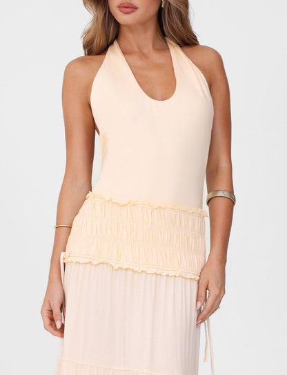 Abito Halter Denali - Osso