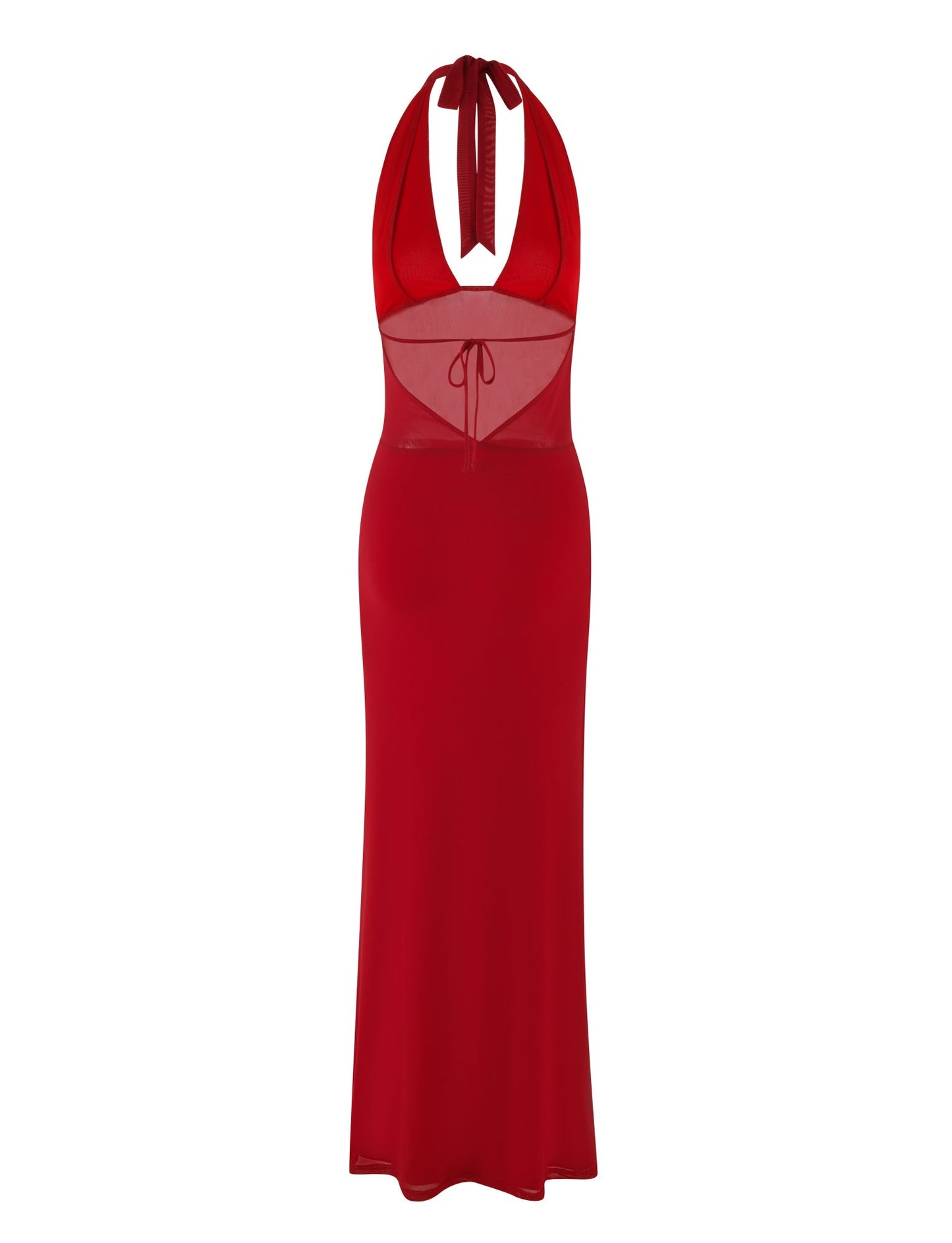 Abito Maxi Bresily - Rosso