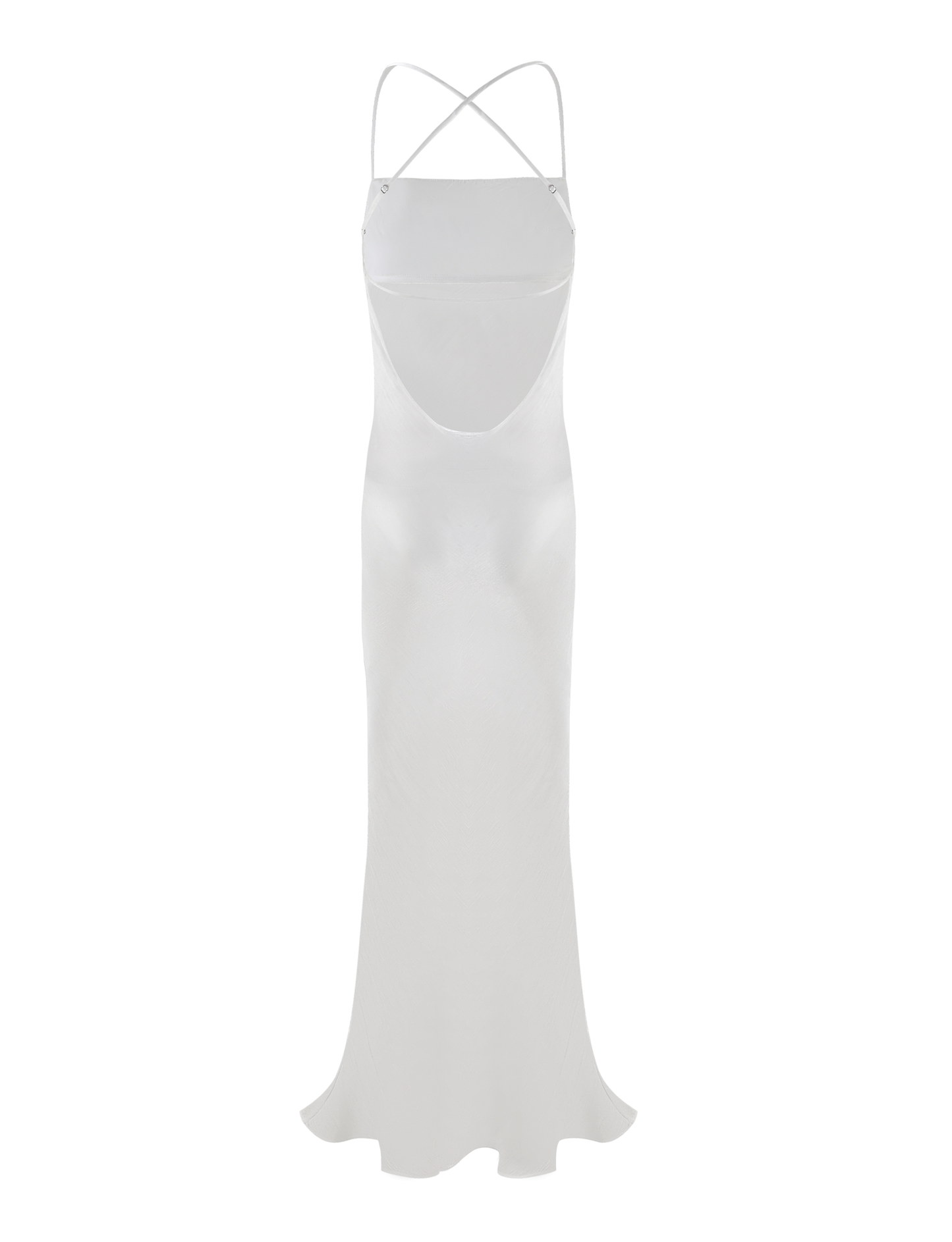 Abito Maxi Kiah - Bianco
