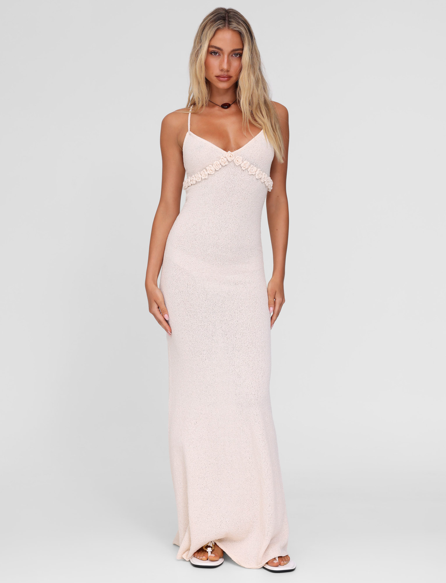 Abito Maxi Lavelle - Crema