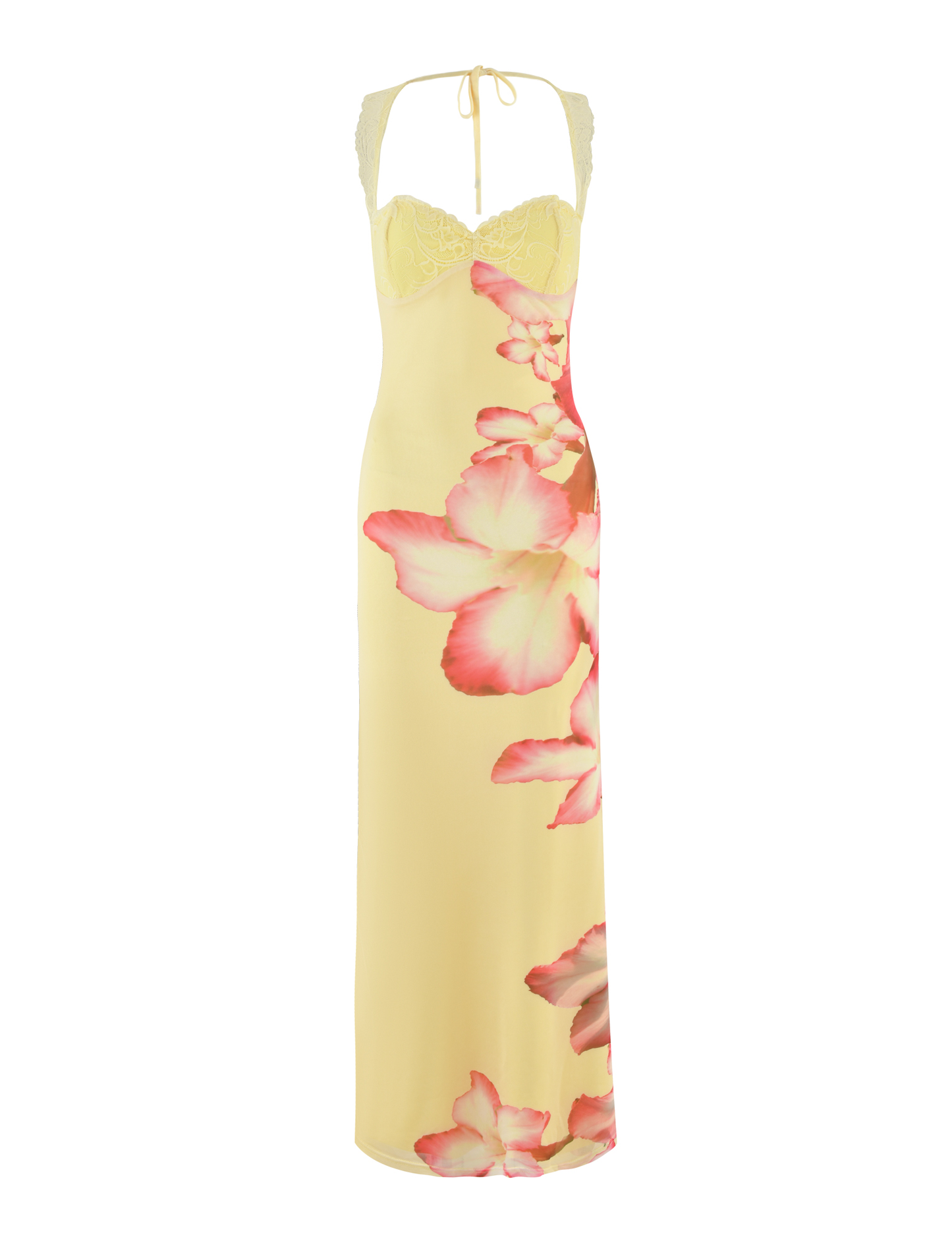 Abito Maxi Nyomi - Giallo