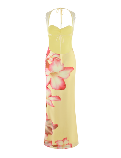 Abito Maxi Nyomi - Giallo