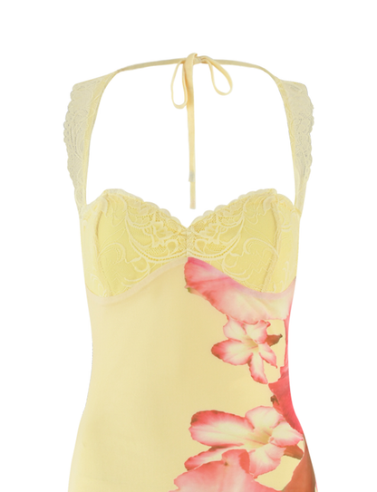 Abito Maxi Nyomi - Giallo