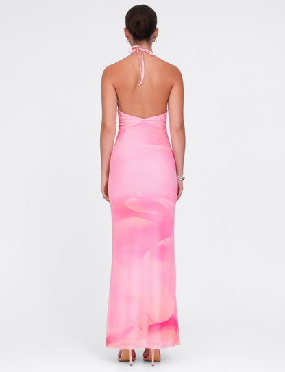 Abito Maxi Denae - Fiore Rosa