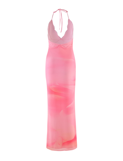 Abito Maxi Denae - Fiore Rosa