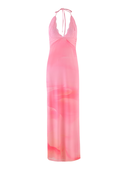 Abito Maxi Denae - Fiore Rosa