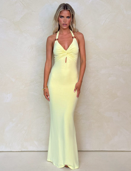 Abito Maxi Zeneva - Limone
